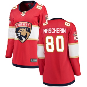 Women's Adam Mascherin Florida Panthers Breakaway Home Jersey - Red