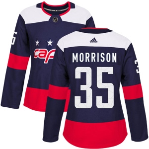 Women's Adam Morrison Washington Capitals Authentic 2018 Stadium Series Jersey - Navy Blue