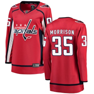 Women's Adam Morrison Washington Capitals Breakaway Home Jersey - Red