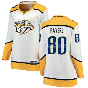 Women's Adam Payerl Nashville Predators Breakaway Away Jersey - White