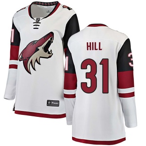 Women's Adin Hill Arizona Coyotes Authentic Away Jersey - White