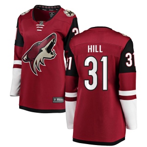 Women's Adin Hill Arizona Coyotes Authentic Home Jersey - Red