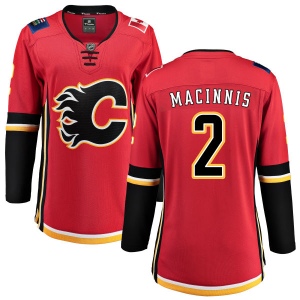 Women's Al MacInnis Calgary Flames Home Breakaway Jersey - Red