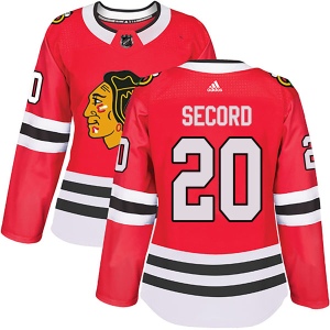 Women's Al Secord Chicago Blackhawks Authentic Home Jersey - Red