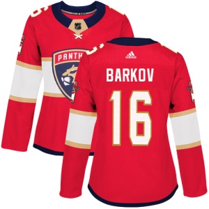 Women's Aleksander Barkov Florida Panthers Authentic Home Jersey - Red