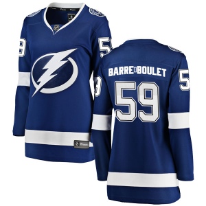 Women's Alex Barre-Boulet Tampa Bay Lightning Breakaway Home Jersey - Blue