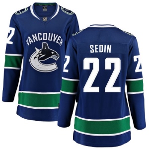 Women's Alex Burrows Vancouver Canucks Authentic Home Jersey - Blue