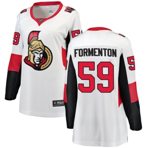 Women's Alex Formenton Ottawa Senators Breakaway Away Jersey - White