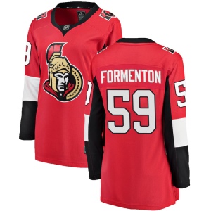 Women's Alex Formenton Ottawa Senators Breakaway Home Jersey - Red