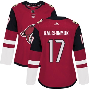 Women's Alex Galchenyuk Arizona Coyotes Authentic Maroon Home Jersey