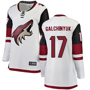 Women's Alex Galchenyuk Arizona Coyotes Breakaway Away Jersey - White