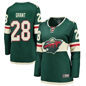 Women's Alex Grant Minnesota Wild Breakaway Home Jersey - Green