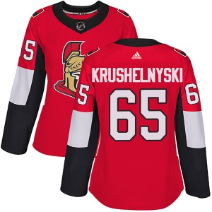 Women's Alex Krushelnyski Ottawa Senators Authentic Home Jersey - Red