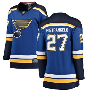 Women's Alex Pietrangelo St. Louis Blues Breakaway Home Jersey - Blue