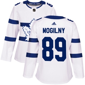 Women's Alexander Mogilny Toronto Maple Leafs Authentic 2018 Stadium Series Jersey - White