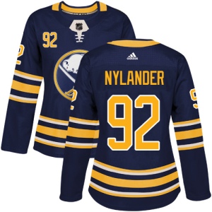 Women's Alexander Nylander Buffalo Sabres Authentic Home Jersey - Navy Blue