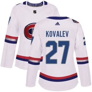 Women's Alexei Kovalev Montreal Canadiens Authentic 2017 100 Classic Jersey - White