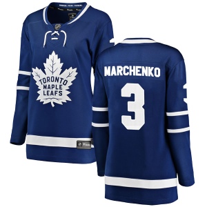 Women's Alexei Marchenko Toronto Maple Leafs Breakaway Home Jersey - Blue