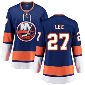 Women's Anders Lee New York Islanders Home Breakaway Jersey - Blue