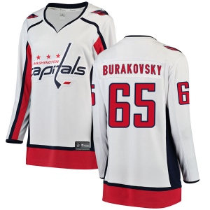 Women's Andre Burakovsky Washington Capitals Breakaway Away Jersey - White