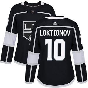 Women's Andrei Loktionov Los Angeles Kings Authentic Home Jersey - Black