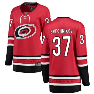 Women's Andrei Svechnikov Carolina Hurricanes Breakaway Home Jersey - Red