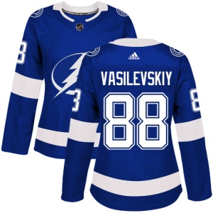 Women's Andrei Vasilevskiy Tampa Bay Lightning Authentic Home Jersey - Royal Blue