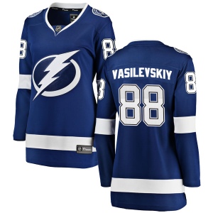 Women's Andrei Vasilevskiy Tampa Bay Lightning Breakaway Home Jersey - Blue