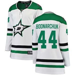 Women's Andrew Bodnarchuk Dallas Stars Breakaway Away Jersey - White