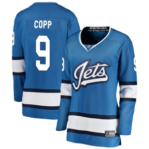 Women's Andrew Copp Winnipeg Jets Breakaway Alternate Jersey - Blue