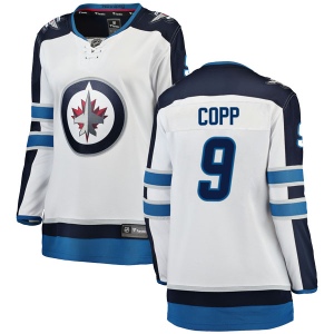 Women's Andrew Copp Winnipeg Jets Breakaway Away Jersey - White