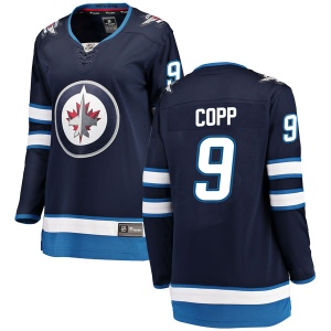 Women's Andrew Copp Winnipeg Jets Breakaway Home Jersey - Blue