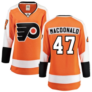 Women's Andrew MacDonald Philadelphia Flyers Home Breakaway Jersey - Orange