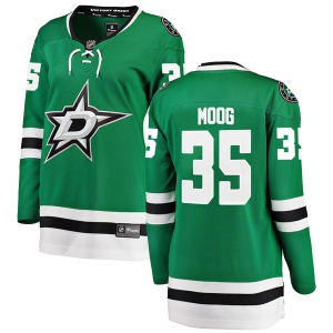 Women's Andy Moog Dallas Stars Breakaway Home Jersey - Green