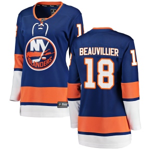 Women's Anthony Beauvillier New York Islanders Breakaway Home Jersey - Blue