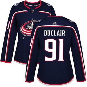 Women's Anthony Duclair Columbus Blue Jackets Authentic Home Jersey - Navy