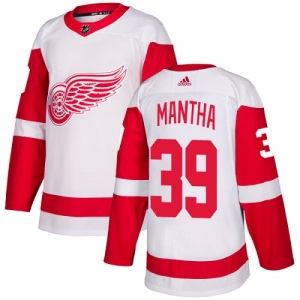 Women's Anthony Mantha Detroit Red Wings Authentic Away Jersey - White