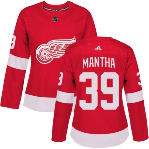 Women's Anthony Mantha Detroit Red Wings Authentic Home Jersey - Red