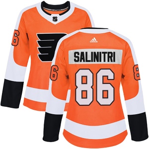 Women's Anthony Salinitri Philadelphia Flyers Authentic Home Jersey - Orange