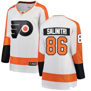 Women's Anthony Salinitri Philadelphia Flyers Breakaway Away Jersey - White