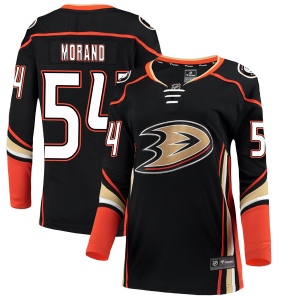 Women's Antoine Morand Anaheim Ducks Authentic Home Jersey - Black