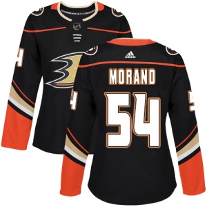 Women's Antoine Morand Anaheim Ducks Authentic Home Jersey - Black