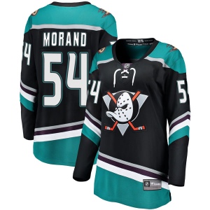 Women's Antoine Morand Anaheim Ducks Breakaway Alternate Jersey - Black