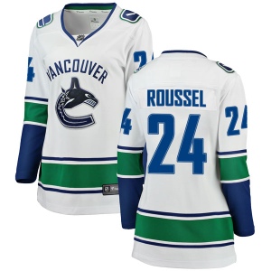 Women's Antoine Roussel Vancouver Canucks Breakaway Away Jersey - White