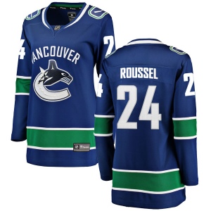 Women's Antoine Roussel Vancouver Canucks Breakaway Home Jersey - Blue