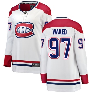 Women's Antoine Waked Montreal Canadiens Breakaway Away Jersey - White