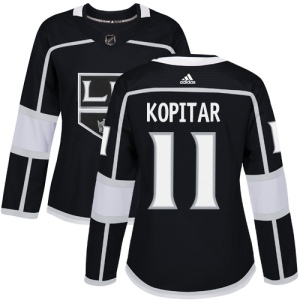 Women's Anze Kopitar Los Angeles Kings Authentic Home Jersey - Black