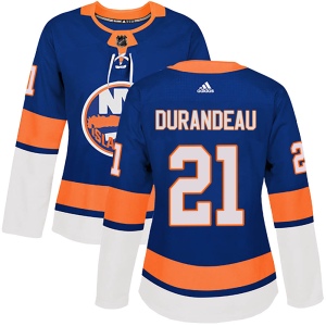 Women's Arnaud Durandeau New York Islanders Authentic Home Jersey - Royal