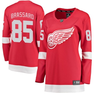 Women's Austen Brassard Detroit Red Wings Breakaway Home Jersey - Red