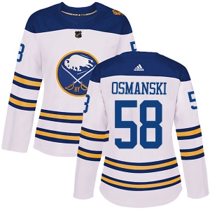 Women's Austin Osmanski Buffalo Sabres Authentic 2018 Winter Classic Jersey - White